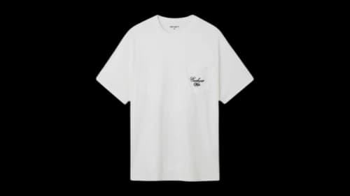 Carhartt WIP S/S Longhand Pocket Tee White