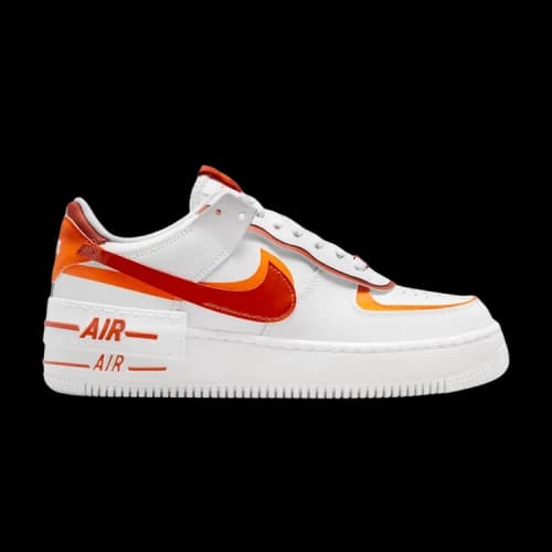 Nike Air Force 1 Shadow 'White Bright Ceramic Dark Russet' (Women's)