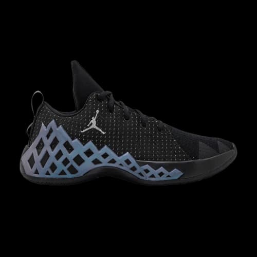 Air Jordan Jumpman Diamond Low PF 'Black Metallic Silver'