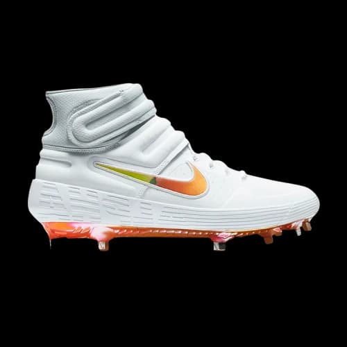 Nike Alpha Huarache Elite 2 Mid 'White Magma Orange'