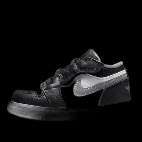 (TD) Air Jordan 1 Alt Low 'Black White'