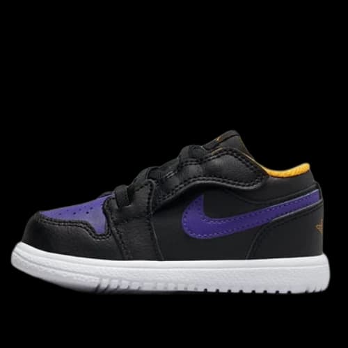 (TD) Air Jordan 1 Low Alt 'Black Purple Yellow'