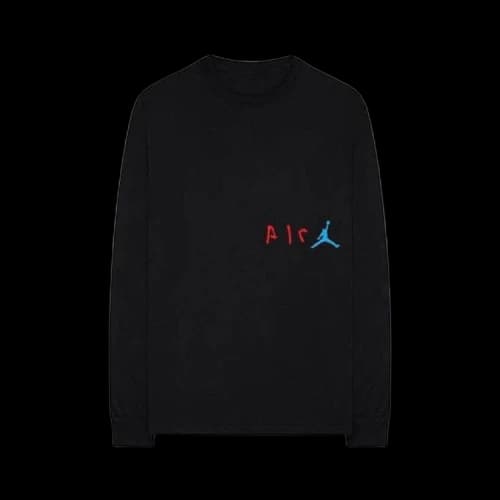 Cactus Jack by Travis Scott x Air Jordan Long-Sleeve T-Shirt I 'Black'