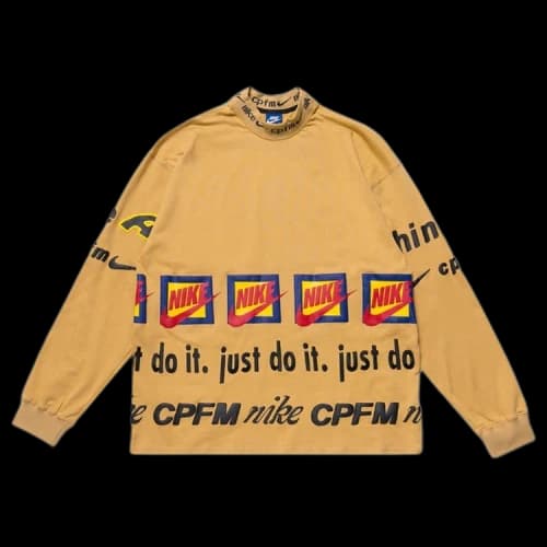 Nike x Cactus Plant Flea Market Long-Sleeve Tee 'Mustard'