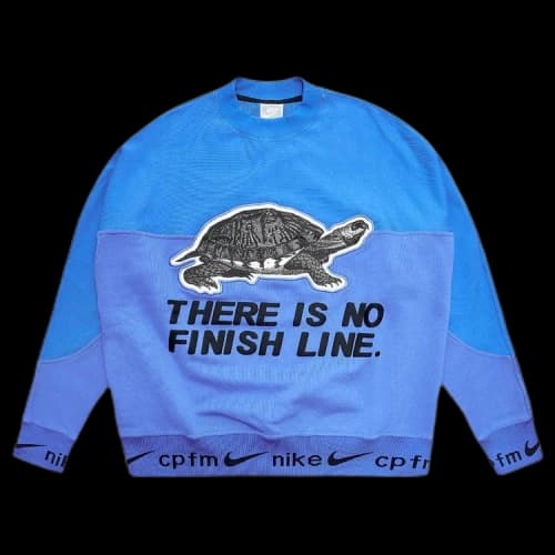 Nike x Cactus Plant Flea Market Fleece Crewneck 'Blue'