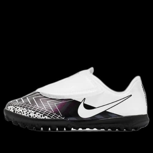(PS) Nike Jr.Mercurial Vapor 13 Club MDS TF Turf Soccer Shoes Black/White