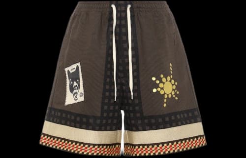 Travis Scott Cactus Jack Wolf Short 'Brown'