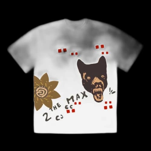 Travis Scott Cactus Jack Wolf T-shirt 'White'