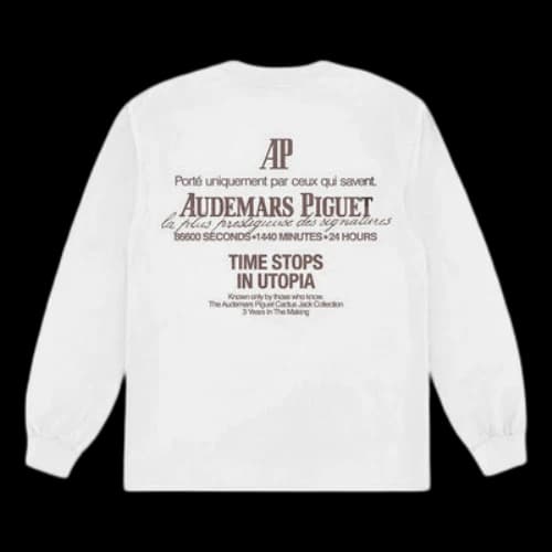 Travis Scott CJ x Audemars Piguet Utopia T-Shirt 'White'