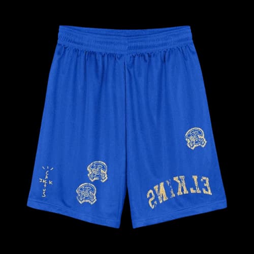 Cactus Jack by Travis Scott Elkins High School Shorts 'Blue'