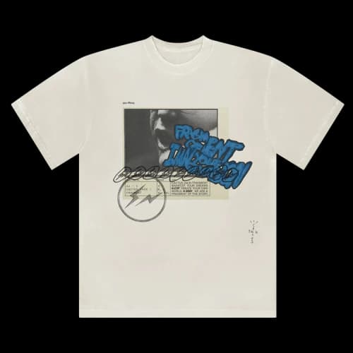 Cactus Jack by Travis Scott For Fragment Manifest Tee 'White'