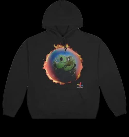 Travis Scott Cactus Jack x PlayStation World Hoodie 'Black'