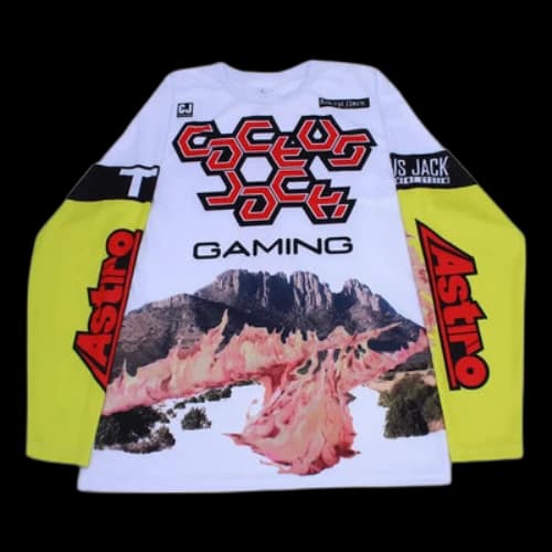 Travis Scott Cactus Jack The Scotts Gaming II Long-Sleeve Jersey 'White'