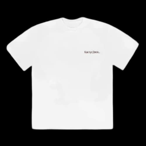 Travis Scott Cactus Jack The Scotts Rage Emote T-Shirt 'White'