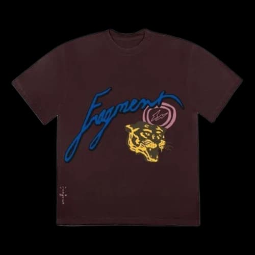 Travis Scott Cactus Jack For Fragment Icons Tee 'Brown'