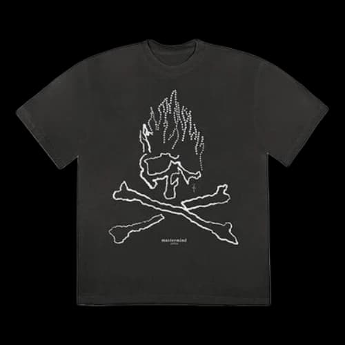 Travis Scott Cactus Jack For Mastermind Skull T-Shirt 'Black'