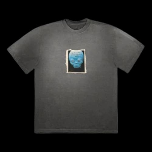 Travis Scott Highest In The Room Alien T-Shirt 'Black'