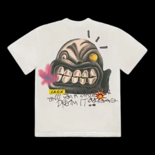 Travis Scott Cactus Jack SS22 Dream It T-shirt 'Natural'