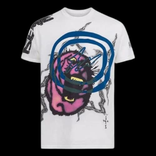 Travis Scott Cactus Jack For Fragment Sunrise Tee 'White'