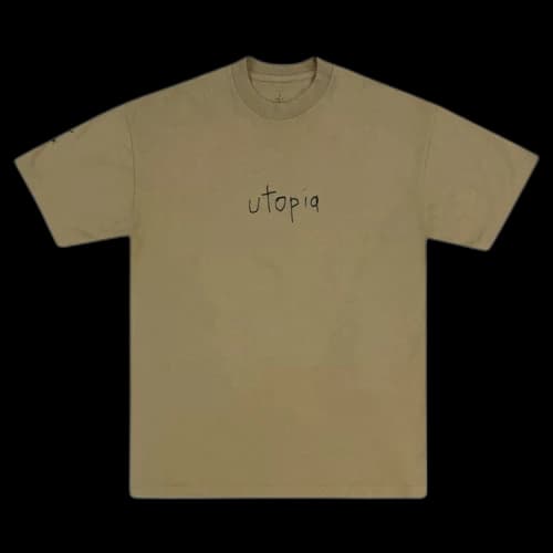 Cactus Jack by Travis Scott x i-D The Cactus Wink Tee 'Tan'
