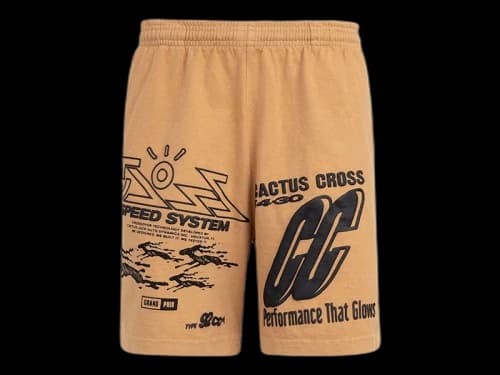 Travis Scott Cactus Jack 92CC Shorts Light Brown