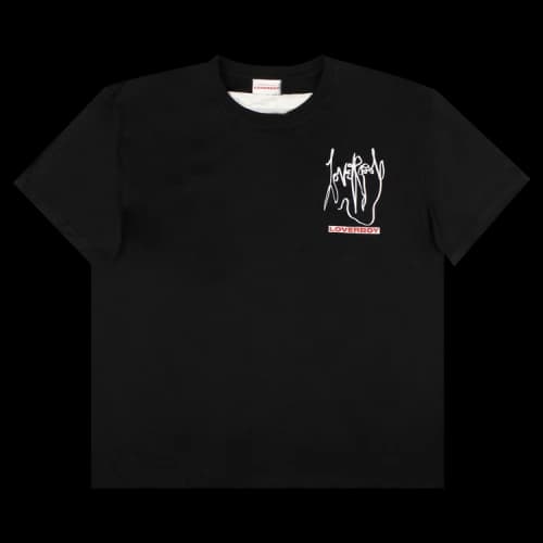 Charles Jeffrey Loverboy Art Gallery Short-Sleeve Tee 'Black'