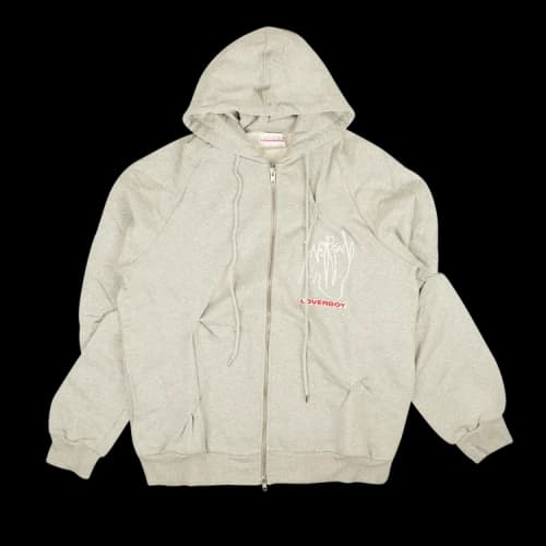 Charles Jeffrey Loverboy Nervous Hoody 'Grey'