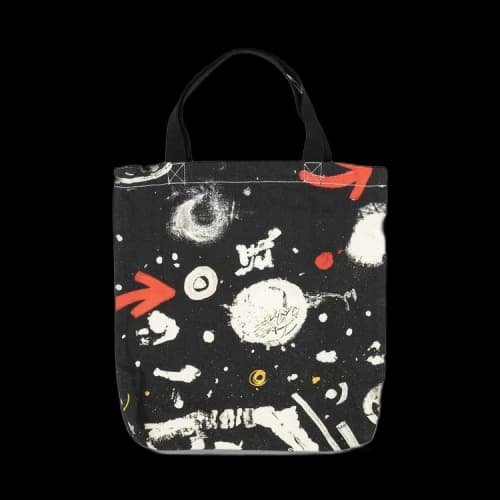 Charles Jeffrey Loverboy Asteroids Print Tote Bag 'Black'