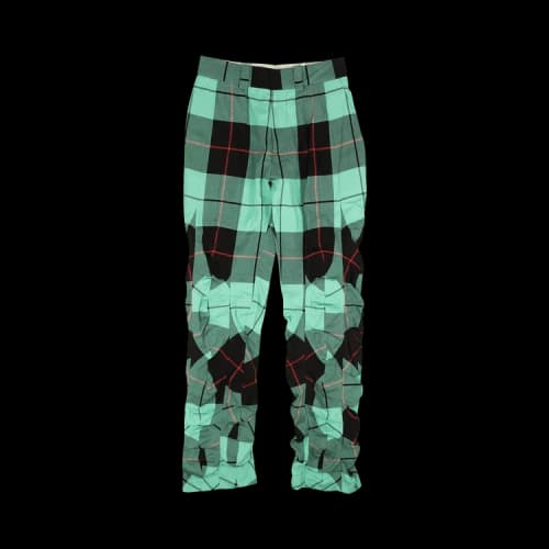 Charles Jeffrey Loverboy Wibble Suit Pants 'Green'