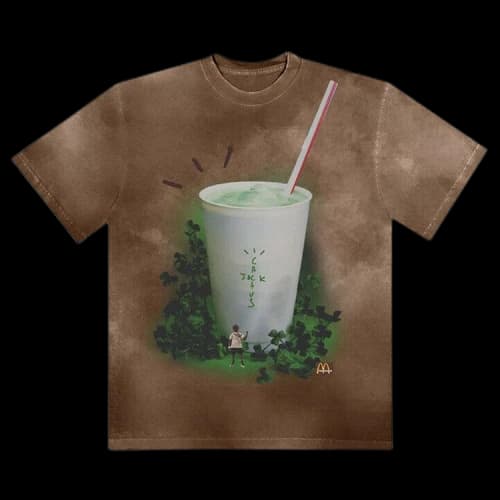 Cactus Jack by Travis Scott x McDonald's Grail T-Shirt 'Brown'