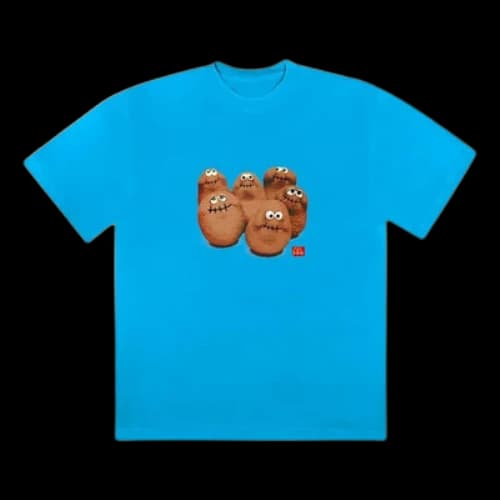 Travis Scott Cactus Jack x McDonald's Squad T-Shirt II 'Sapphire'