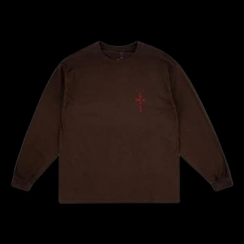 Travis Scott Cactus Jack SS22 Jumbo Long-Sleeve T-Shirt 'Brown'