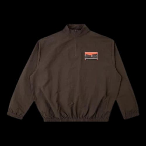Travis Scott Cactus Trails Half-Zip Windbreaker 'Brown'
