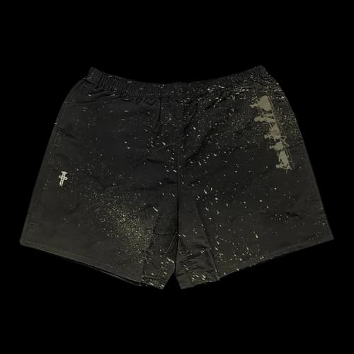 Cactus Jack by Travis Scott Splatter Shorts 'Black'