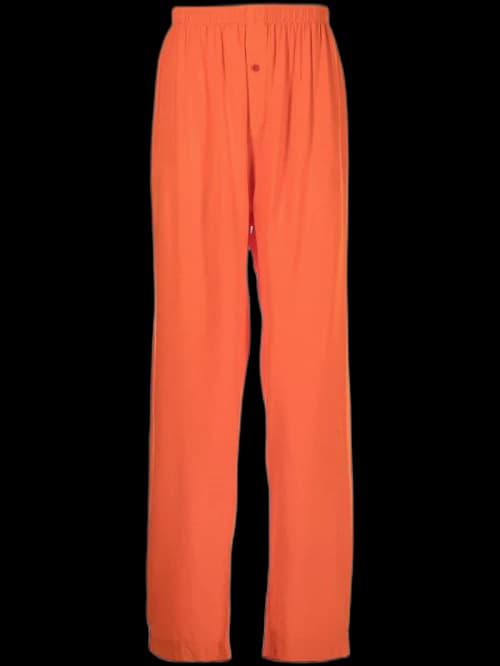 Gallery Dept. Elasticated Cotton Trousers Orange