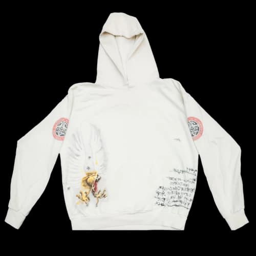 Cactus Jack by Travis Scott Circus Maximus Europe Tour 2024 Hoodie 'White'
