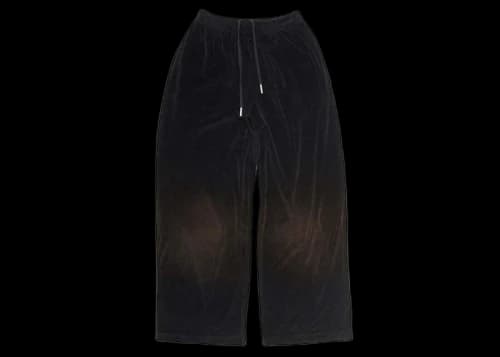 Acne Studios Velour Trousers Black