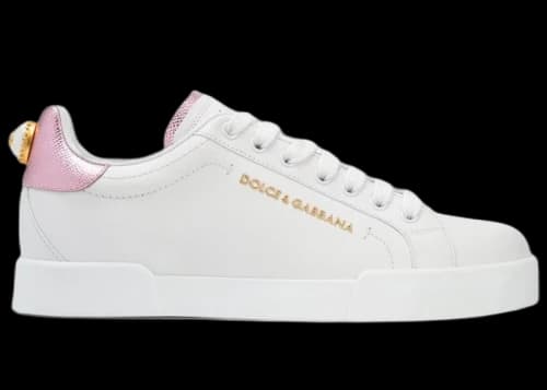 Dolce & Gabbana Portofino White Metallic Pink Pearl (Women's)