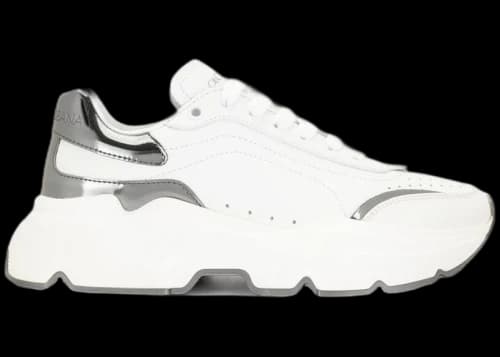 Dolce & Gabbana Daymaster White Metallic Silver (Women's)