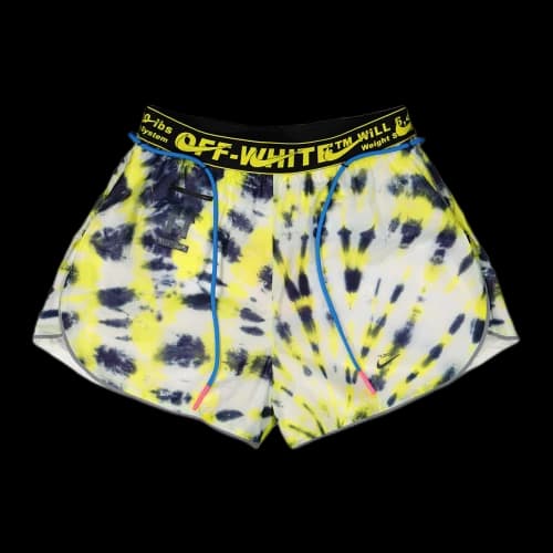 Nike x Off-White NRG Shorts 'Fluorescence Yellow' (Women's)