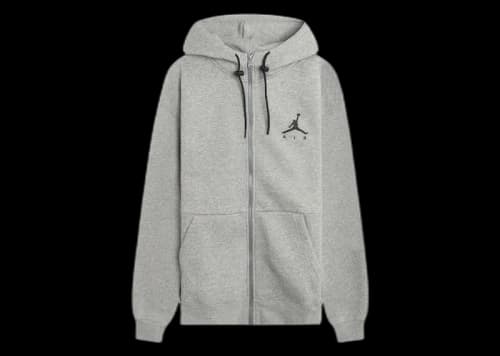 Jordan Jumpman Air Fleece Full-Zip Hoodie Grey