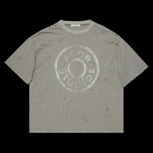 Acne Studios Logo T-Shirt 'Moss Green'