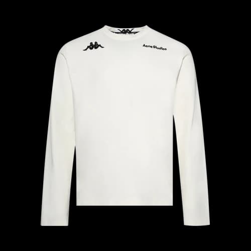 Acne Studios x Kappa Long-Sleeve Logo T-Shirt 'White'