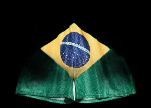 Chalk Line Brazil Flag Retro Shorts Green/Yellow