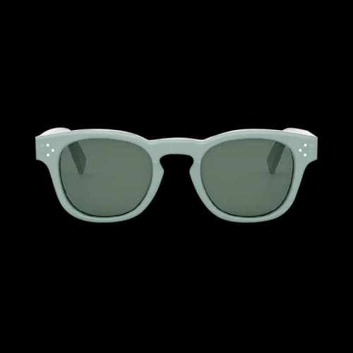CELINE Browline Sunglasses 'Green'