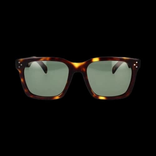 CELINE Bold 3 Dots Sunglasses 'Blonde Havana/Green'