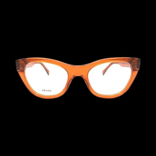 CELINE Cat Eye Glasses 'Orange'
