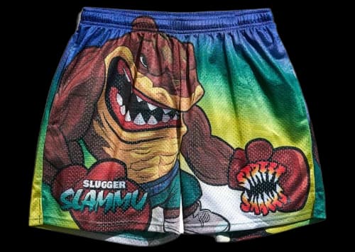 Chalk Line Street Sharks Big Slammu Retro Shorts Multi