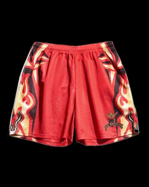 Chalk Line Eddie Guerrero SummerSlam 2002 Entrance Shorts Red/Multi