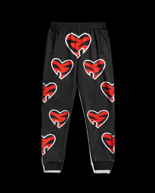 Chalk Line Shawn Michaels HBK Backlash 2004 Entrance Pants Black/Red
